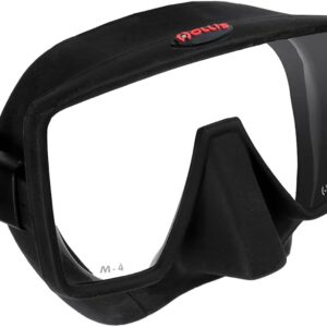 MÁSCARA DE BUCEO M-4 NEGRO - HOLLIS